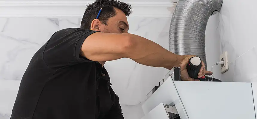 Precision In-wall Dryer Vent Cleaning & Rerouting Corrections in Ashwaubenon, WI